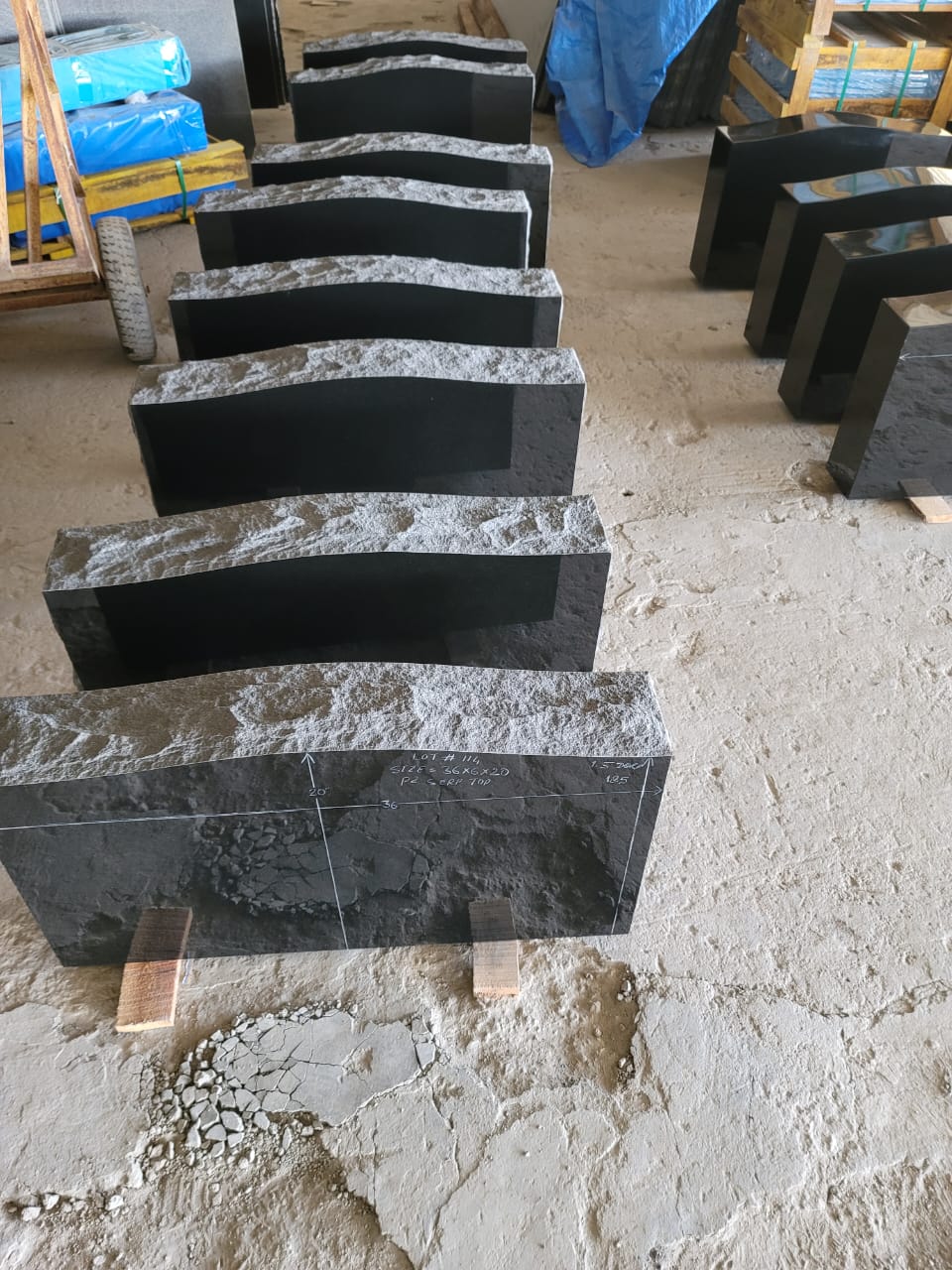 Monument Lineup for Inspection